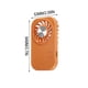 thumbnail image 3 of YiJuHui High Speed Portable Handheld Fan, 5 Wind Speeds Rechargeable Mini Fan with Powerful Airflow, Quiet USB Desk Fan for Travel, Office, Outdoor, Home, Camping, Personal Cooling Fan, 3 of 7