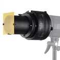thumbnail image 1 of Metal Bowens Mount Focusing Snoot Reflector Flash Diffuser for Photography Artistic Effect, 1 of 7