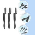 thumbnail image 3 of Worgeous  3 Pcs Eyelash Comb Curlers with Brushes Eyebrow Travel Black, 3 of 8