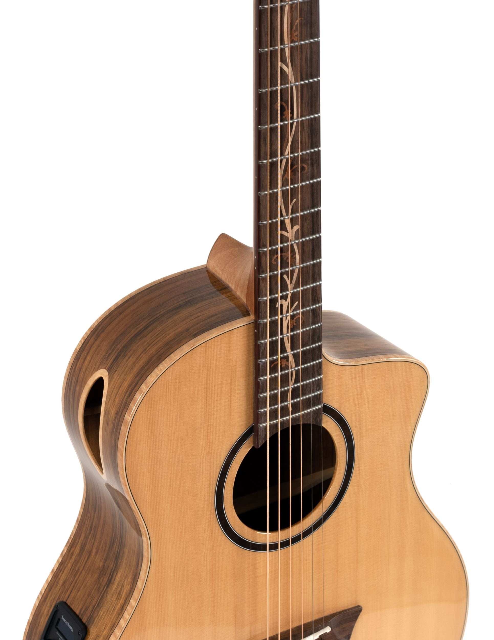Washburn Bella Tono Suprema SC40SCE Acoustic-Electric Guitar - Natural Gloss