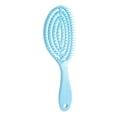 thumbnail image 1 of Elastic Massage Comb Tangled Hair Comb Detangling Hair Hollow Out Bru Prof, 1 of 8