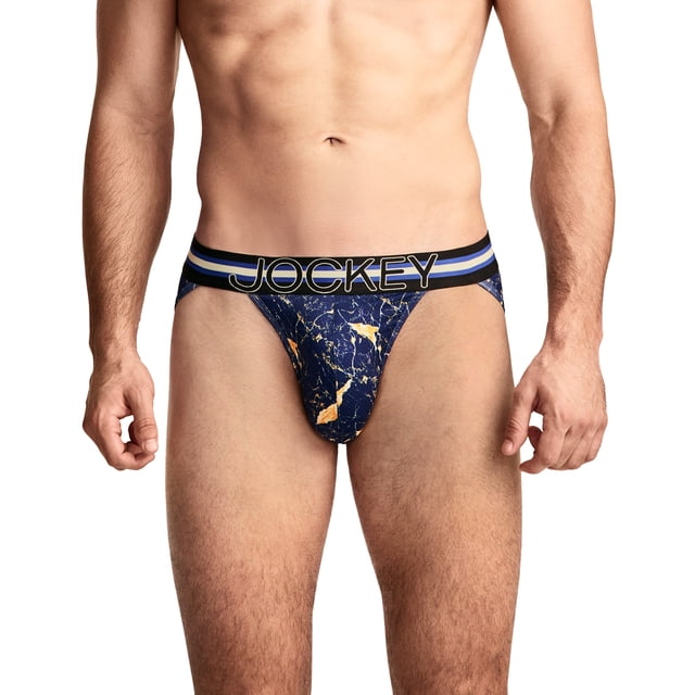Jockey String Bikini en Microfibre pour Hommes avec Pochette de Stabilité Sportive