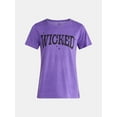 thumbnail image 4 of Halloween Women's Perfectly Wicked Graphic Tee from Way to Celebrate, Sizes S-XXXL, 4 of 4