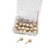thumbnail image 1 of Advancent Colgadores para cuadros, ganchos para marco de fotos colgantes de cabezas para uñas, alfileres para espejo de pintura, decoraciones bonitas Artesanía 25 piezas redondas NO2 Advancent HA012163-03, 1 of 6