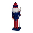 thumbnail image 2 of New York Giants 12" Wooden Nutcracker Statue, 2 of 3