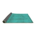 thumbnail image 2 of Ahgly Company Indoor Rectangle Oriental Turquoise Blue Industrial Area Rugs, 2' x 4', 2 of 4