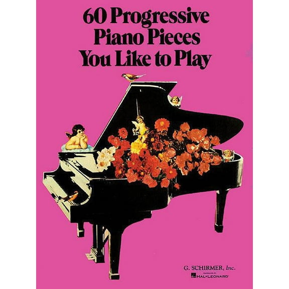 60 Progressive Piano Pieces You Like to Play Various Piano Solo Sheet Music Collection Intermediate Classical Piano Song, (Paperback)