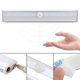 thumbnail image 3 of 2 uds 10LED lámpara con Sensor de cuerpo humano Mini luz nocturna para dormitorio gabinete pasillo interior blanco, 3 of 8
