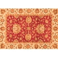 thumbnail image 1 of Ahgly Company Indoor Rectangle Oriental Orange Traditional Area Rugs, 8' x 10', 1 of 4