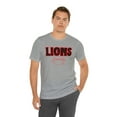 thumbnail image 6 of Unisex Jersey Short Sleeve Tee Lions Football Red Tshirt, 6 of 12