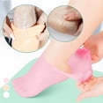 thumbnail image 6 of Women's Foot Spa Pedicure Silicone Socks, Cracked Feet Foot Moisturizer Gel Socks, Overnight Treatment and Softening Socks, 3 Pair Foot Care Set, 6 of 9