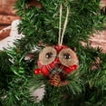 thumbnail image 3 of Bewildely 6 piezas bolas de Navidad Navidad chimenea pared techo colgante Año Nuevo atmósferas decoración colgante interior relleno Kits de decoración para fiestas Tipo 1 Bewildely HA070115-01, 3 of 6