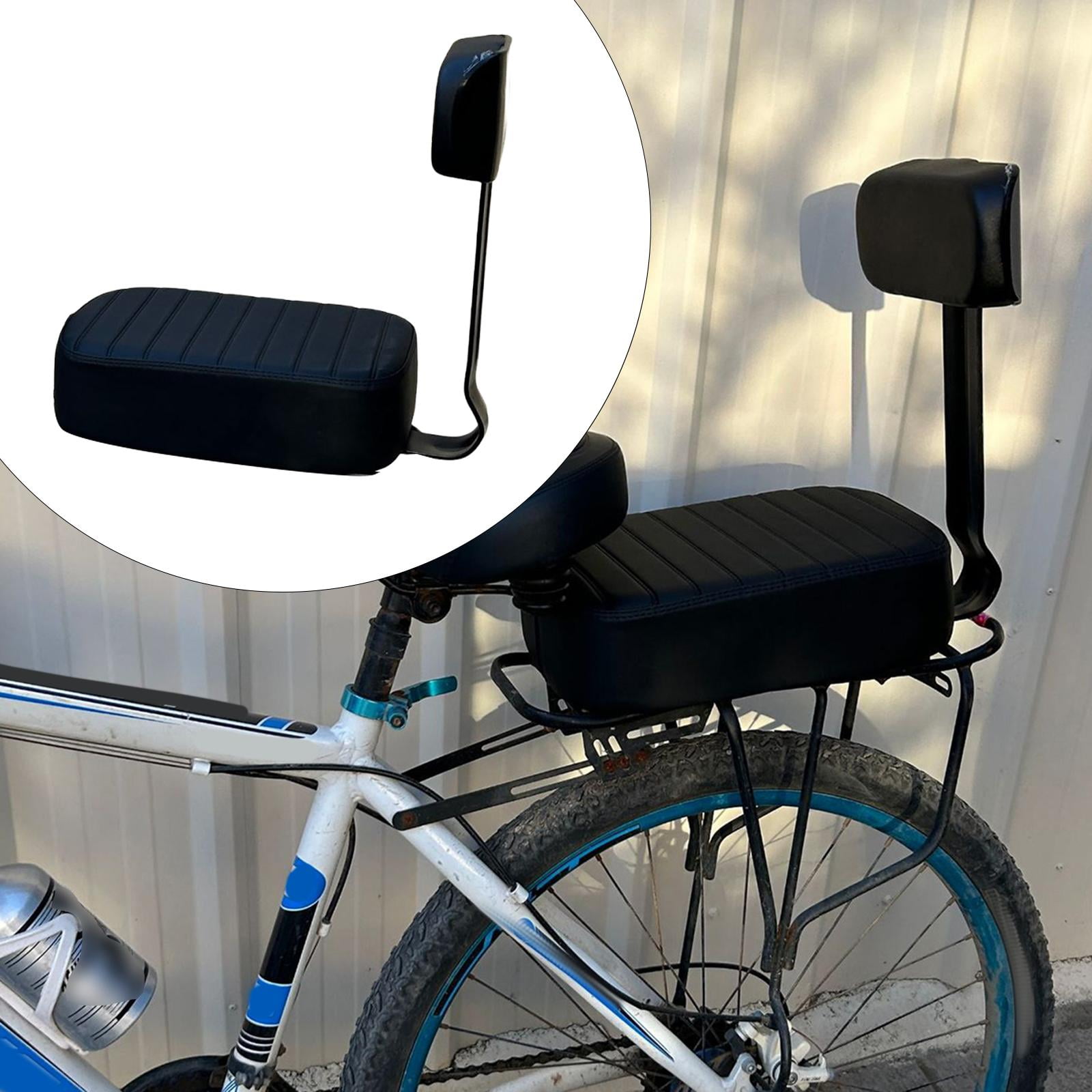 Electric Scooter Backrest Rear Passenger Seat Cushion with Easy Installation for Electric Bicycles Adults and Teens