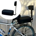 thumbnail image 6 of Electric Scooter Backrest Rear Passenger Seat Cushion with Easy Installation for Electric Bicycles Adults and Teens, 6 of 9
