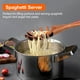 thumbnail image 4 of Cuchara para espaguetis y pasta de madera Cuchara grande de madera para espaguetis Cuchara de madera con mango largo y dientes Ideal para espaguetis Tenedores para pasta Utensilios de cocina de madera, 4 of 8