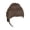 Dark brown, variant on Realistic Hairpiece Headband With Braid Natural Bangs For Girls Women