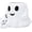 Style 1, variant on Halloween Ghost Planter, Resin Ghost Candy Bowl and Plant Pot, Halloween Ghost Decor Indoor Outdoor, White Ghost Figurine Home Decor, Porch Halloween Decorations