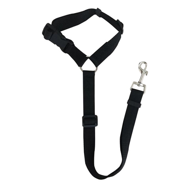 Correa Con Arnés para Perro Seguridad Coche Accesorios Multifuncionales Ajustables