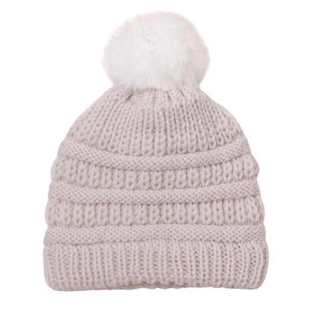 Kcodviy Tout-Petits Nourrissons Bébés Garçons Enfants Équipement de Planche à Neige Filles Bonnet Tricoté Bonnets Chapeaux Enfants Pompon Turbans Élastiques Ensemble d'Hiver Garçon Bonnet et Gants Bonnet Chaud