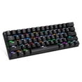 thumbnail image 4 of Motospeed CK62 Clavier Mécanique RVB à 61 Touches USB Filaire Bluetooth Double Mode Clavier de Jeu Noir avec Interrupteurs Otemu Rouges, 4 of 6