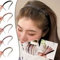 thumbnail image 3 of Japanese-Korean Style Resin Plastic Hard Headband with Anti-Slip Design for Women and Girls, Suitable for Various Occasions, 3 of 9