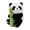 multicolor#001, variant on Cute Panda Plush Toy, Soft Panda Stuffed Animal with Bamboo & Wood, Black and White Plush Bear, Perfect Gift for Kids & Panda Lovers (9.84*9.81*3.94in) A