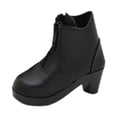 thumbnail image 4 of Botas de muñeca de 24 pulgadas, accesorios de moda para muñecas, zapatos para muñecas mini para uso diario. negro, 4 of 9