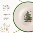 thumbnail image 7 of Spode Christmas Tree Collection Pasta Bowl - Set of 4, Rimmed Plate for Serving Salad, Spaghetti, and Soup, 10-Inch, Made of Porcelain, Dishwasher, Microwave, and Freezer Safe, 7 of 7