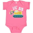thumbnail image 3 of Inktastic Lil Sis in with Bulldozer Girls Baby Bodysuit, 3 of 5