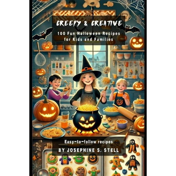Creepy and Creative: 100 Fun Halloween Recipes for Kids and Families, (Paperback)