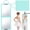 Mint Green-33.5"L x 13.4"W, variant on Foldable Portable Full Length Mirror For Dancer  Camping Travel 33.5" X 13.4" Blue Hanging Folding With Handle Dance Competition Body Backstage Mirrors