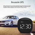 thumbnail image 2 of Blanche Voiture Et Moto Universel Hud Affichage Tte Haute Gps Compteur De Vitesse Horloge De Voiture Boussole Lectronique Lumire, 2 of 4