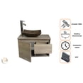 thumbnail image 2 of Mueble De Baño+ovalin Marmol+monomando Minimalista Moderno, 2 of 9