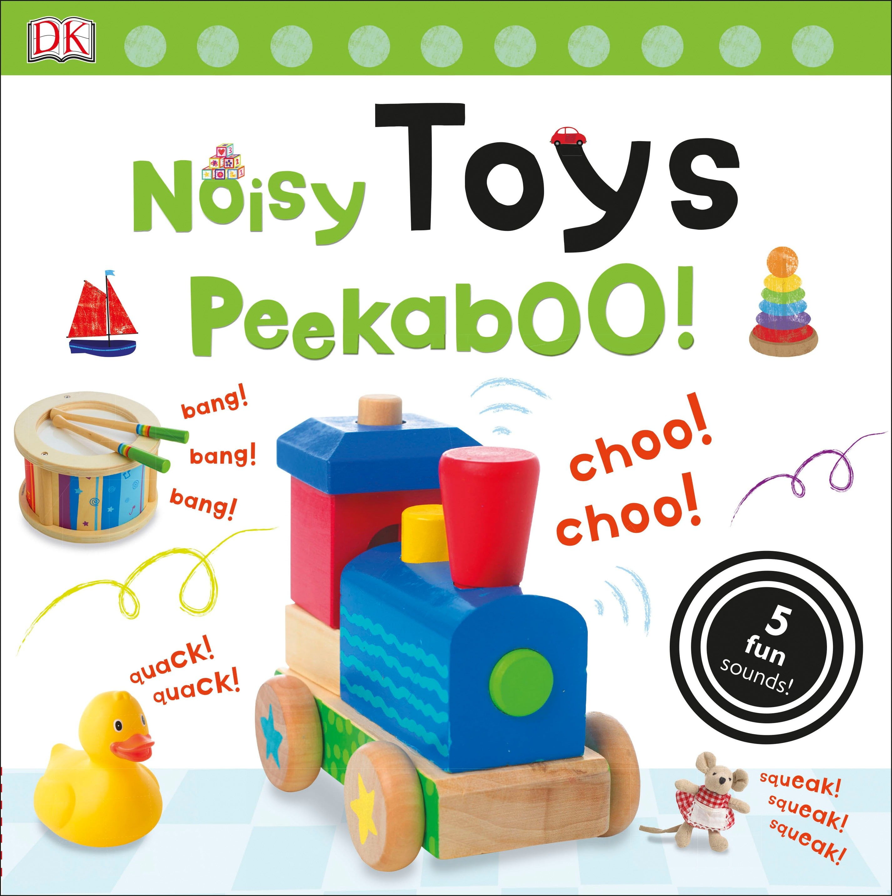 Noisy Toys Peekaboo (Board Book)