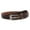 Dark Brown, variant on Womens 3/4" (19mm) Skinny Rhinestone Vintage Cowhide Leather Dress Casual Belt