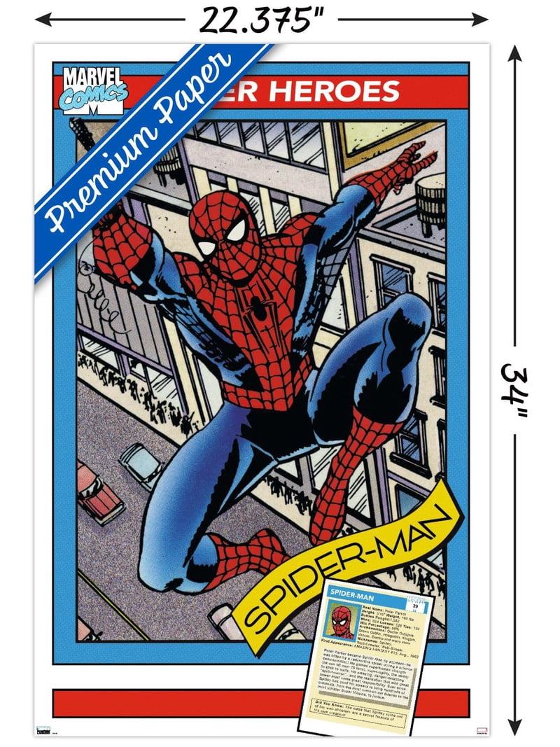 Marvel Trading Cards - Spider-Man Wall Poster, 22.375