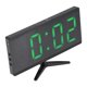 thumbnail image 3 of Reloj despertador digital Función luminosa LED Diseño de espejo especial Reloj electrónico inteligente alimentado por USB, 3 of 5