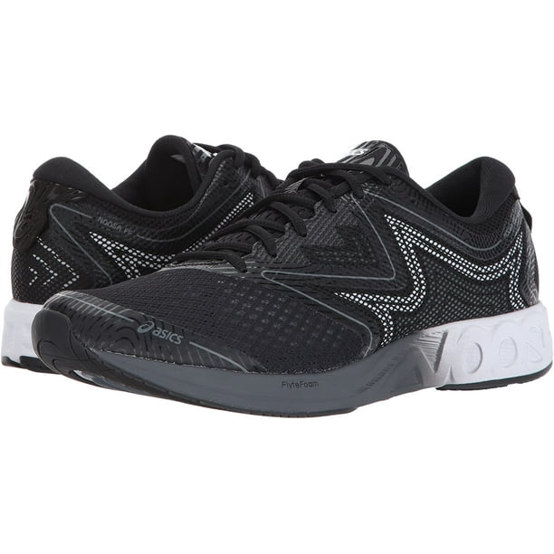 Asics Hommes Noosa Ff Noir Blanc Carbone Cheville Haute Chaussure de Course 11.5M Walmart