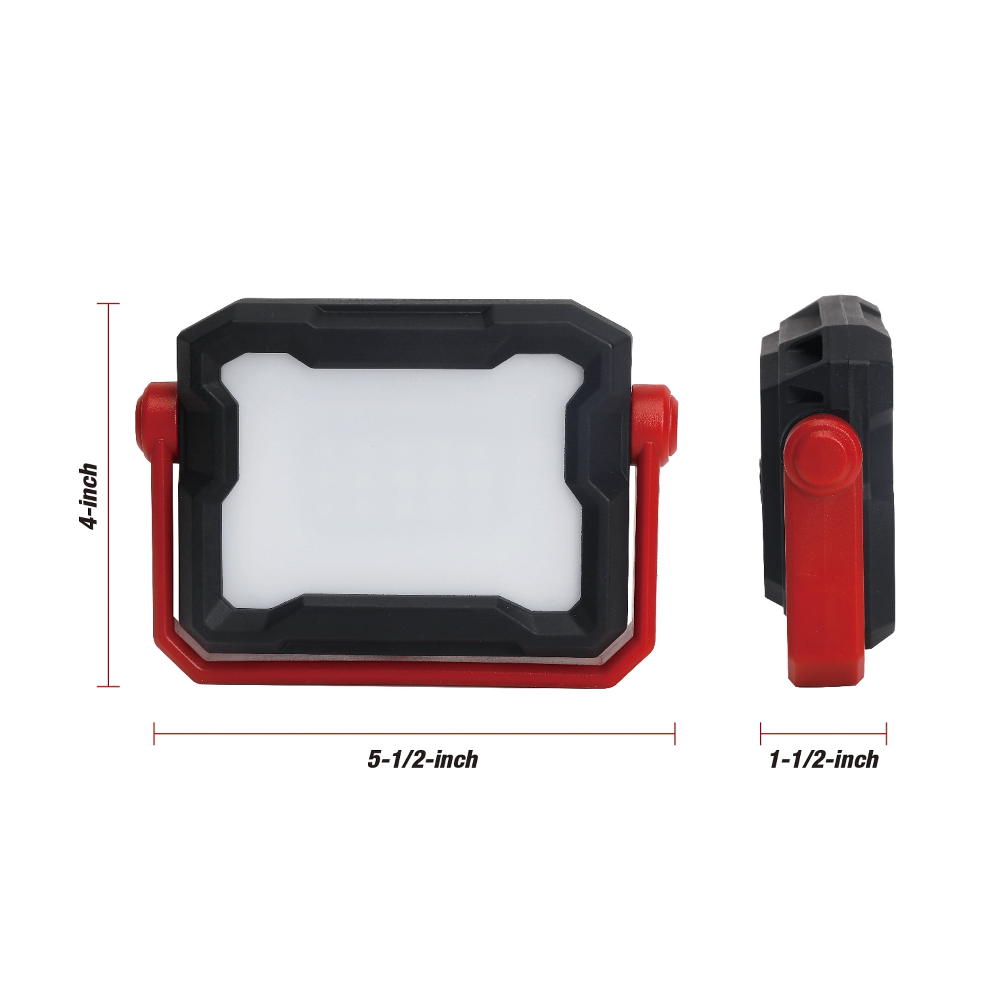 Hyper Tough 400 Lumens LED Rechargeable Work Light, 2-Pack