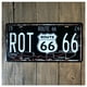 thumbnail image 4 of Placa De Matrícula Vintage USA R66, Letrero De Metal Para Decoración De Pared Del Hogar Y Garaje, Hierro De 30x15 CM, 4 of 8