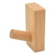 thumbnail image 1 of Venta directa de fábrica, gancho creativo de madera maciza, abrigo de porche de pared y sombrero, zócalo de haya, sin cono, 1 of 5