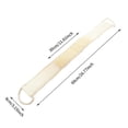 thumbnail image 3 of 3pcs/pack Back Scrubber Dual Sided Bathroom Supplies For Shower Skin Care Washer, 3 of 4