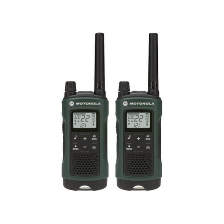 Motorola - Solutions TALKABOUT T465 Two Way Radio - 2 Pack - Dark Green