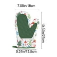 thumbnail image 3 of Christmas Baking Tools Holiday Kitchen Utensil Oven Mitts Gloves for Making Cookies Cake Bread Gift for Bakers Christmas Theme Baking Tool, 3 of 6