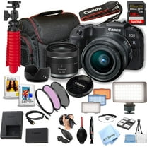 Canon EOS RP 26.2MP Full-Frame Camera with 24-50mm Lens, 128GB SD Card and More (Essential Bundle)