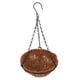 thumbnail image 4 of Maceta colgante de metal de 20 cm (8 pulgadas), cesta de coco redonda con alambre de acero, soporte para plantas, macetas decorativas colgantes para interiores y exteriores., 4 of 8