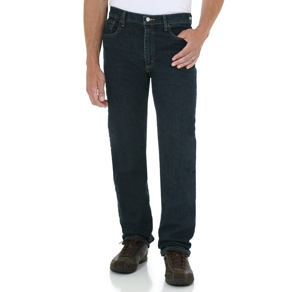 Wrangler - Men's Advanced Comfort Regular Fit Jean - Walmart.com ...