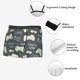 thumbnail image 3 of Balery Gamers Calzoncillos bóxer para hombre, ropa interior de algodón suave y transpirable con cinturilla de nailon-Large, 3 of 5