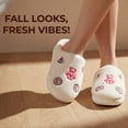 thumbnail image 6 of Kensie Womens' Slippers – Cozy House Slippers for Women, Soft and Fuzzy Indoor Slippers, 6 of 9