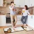 thumbnail image 6 of SKYSONIC Thanksgiving Turkey 2 Pieces Kitchen Rug Cushioned Anti-Fatigue Kitchen Rugs Set for Home Office Laundry,19.7" x 27.6"+19.7" x 47.2", 6 of 7